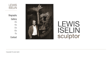 Lewis Iselin website