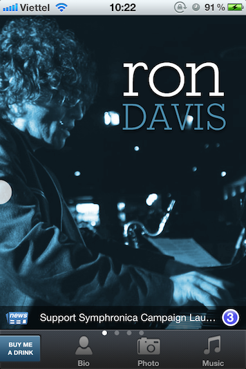 Ron Davis iOS app